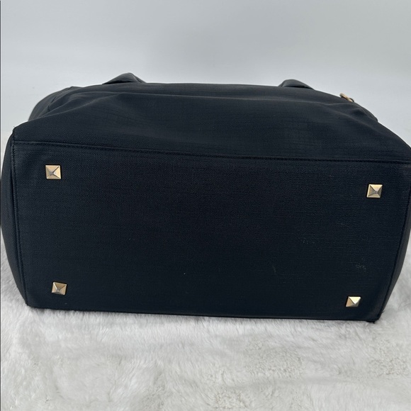 Dagne Dover Elegant Black Legend Signature Tote Bag - Picture 7 of 16